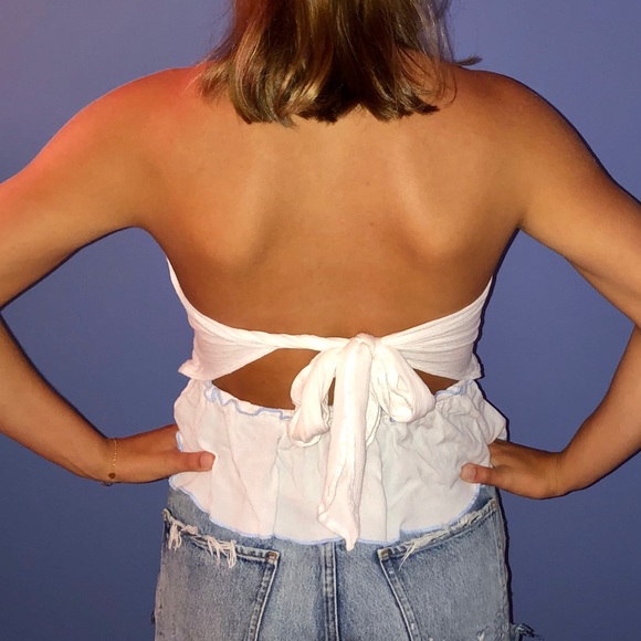 Free People Carmen Reversible Smocked Tank Top - Picture 7 of 8